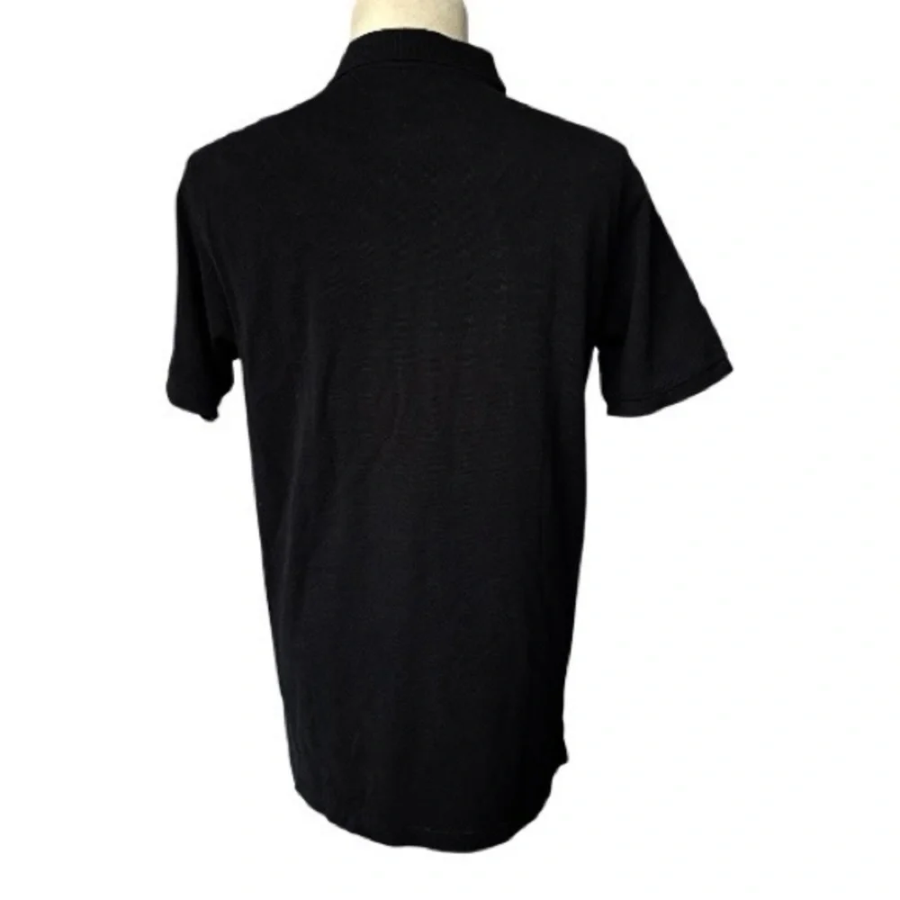 Psycho Bunny By Robert Godley Polo Shirt Black color 100% Peruvian Cotton | (6) - Picture 4 of 14